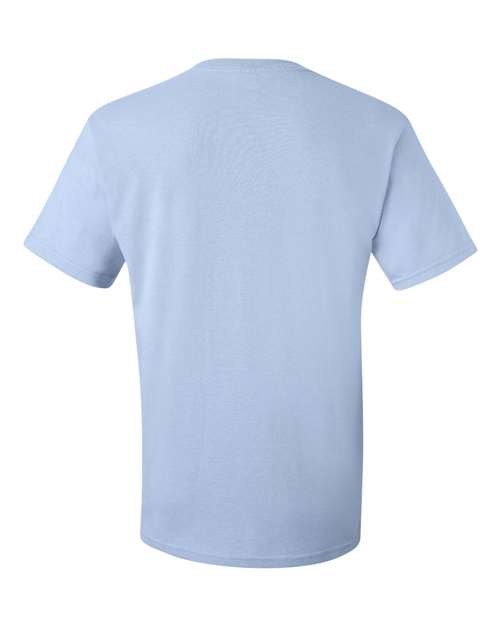 Unisex Dri-Power® 50/50 T-Shirt - Light Blue Back