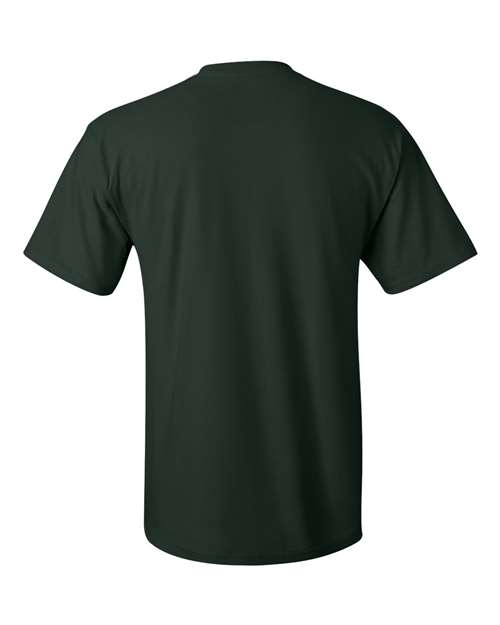 Men's Authentic Pocket T-Shirt - Deep Forest Back