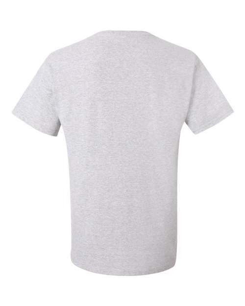 Unisex Dri-Power® 50/50 Pocket T-Shirt - Ash Back