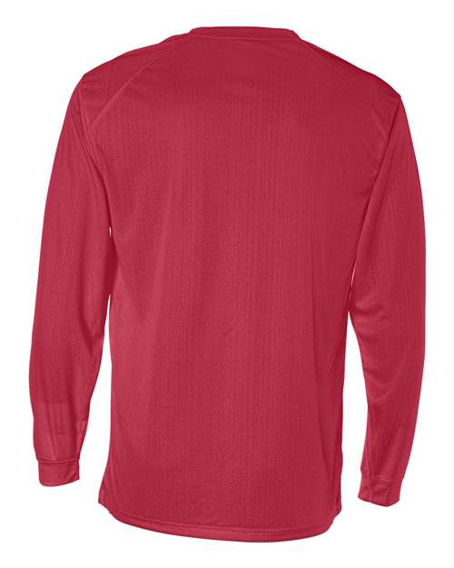 Unisex B-Core Long Sleeve T-Shirt - Red Back