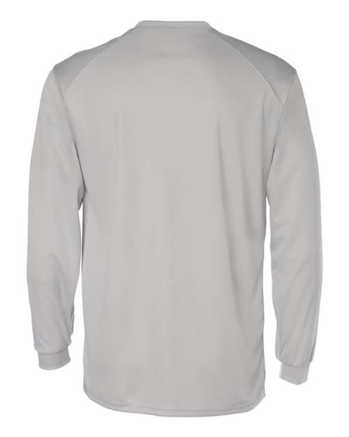 Unisex B-Core Long Sleeve T-Shirt - Silver Back