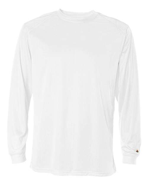 Unisex B-Core Long Sleeve T-Shirt - White Front