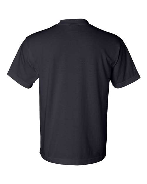 Unisex USA-Made 50/50 T-Shirt - Navy Back