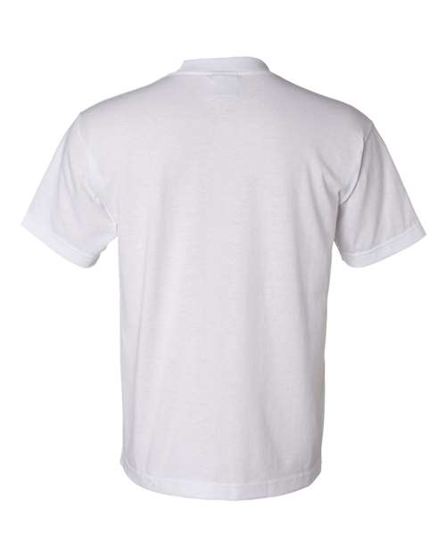 Unisex USA-Made 50/50 T-Shirt - White Back