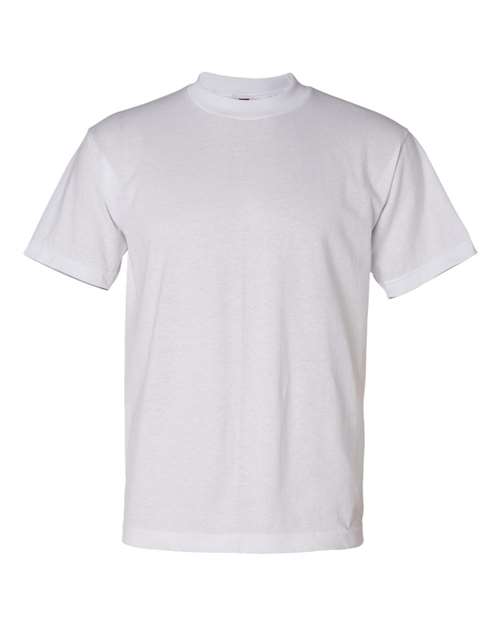 Unisex USA-Made 50/50 T-Shirt - White Front