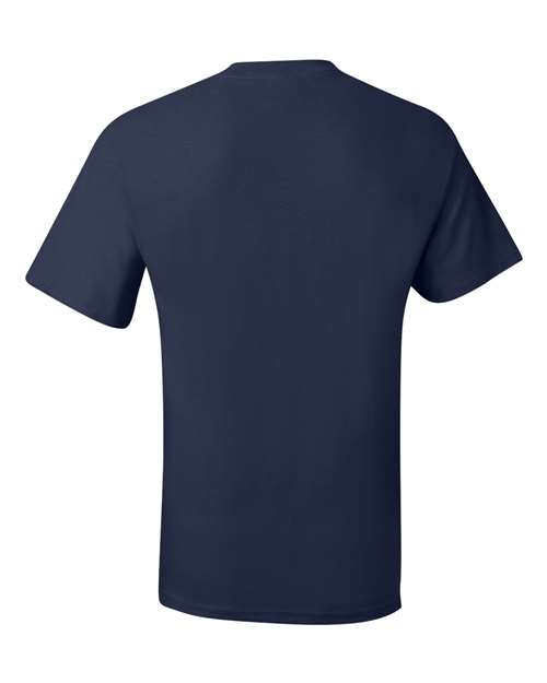 Men's Beefy-T® Pocket T-Shirt - Navy Back