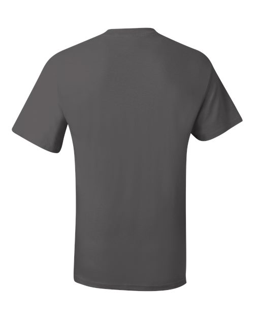 Men's Beefy-T® Pocket T-Shirt - Smoke Grey Back