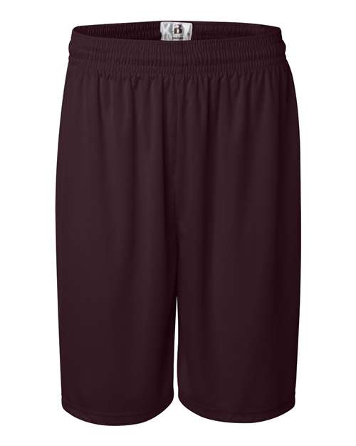 Men's B-Core 9" Shorts - Maroon Front