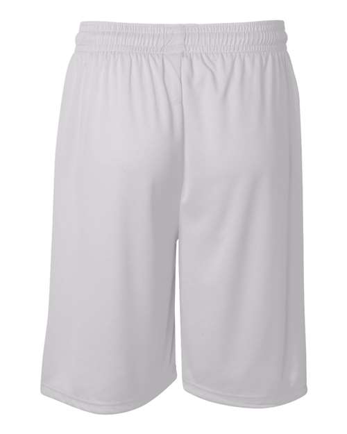 Men's B-Core 9" Shorts - White Back