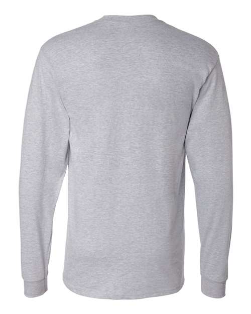 Unisex Beefy-T® Long Sleeve T-Shirt - Light Steel Back