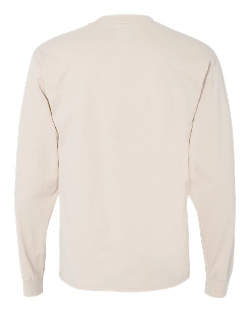 Unisex Beefy-T® Long Sleeve T-Shirt - Natural Back
