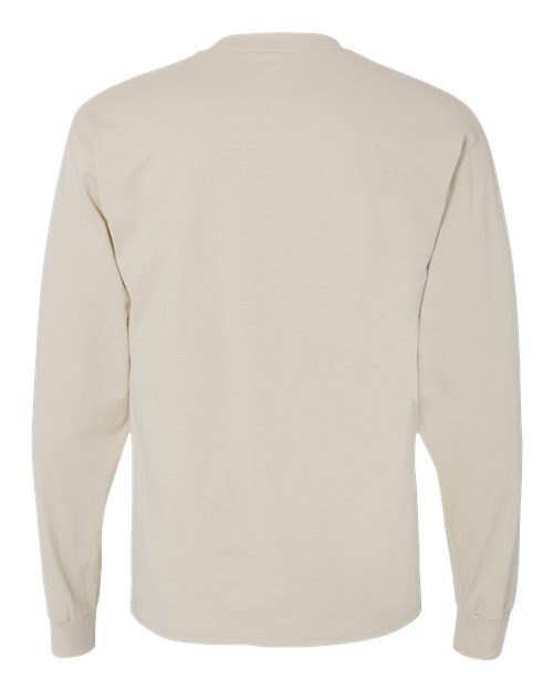 Unisex Beefy-T® Long Sleeve T-Shirt - Sand Back
