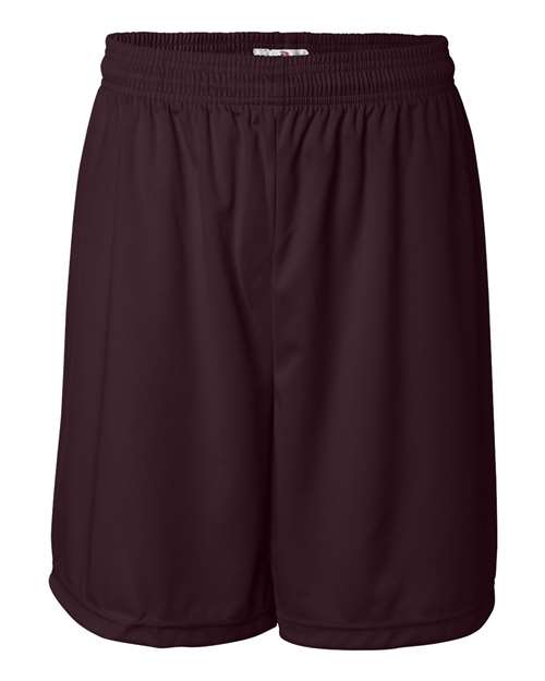 Men's B-Core 7" Shorts - Maroon Front