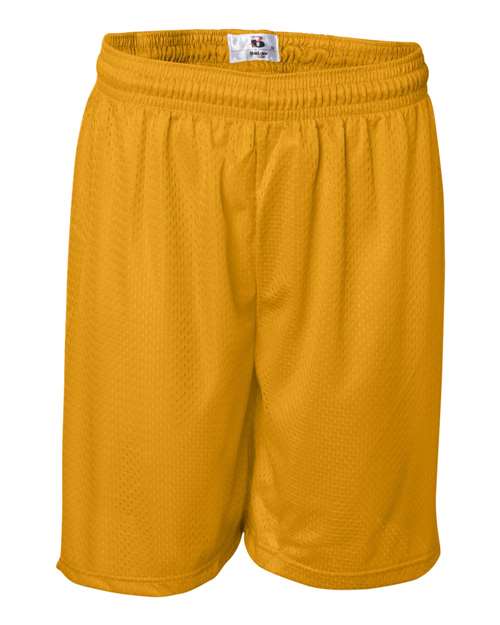 Men's Pro Mesh 7" Shorts - Gold Front