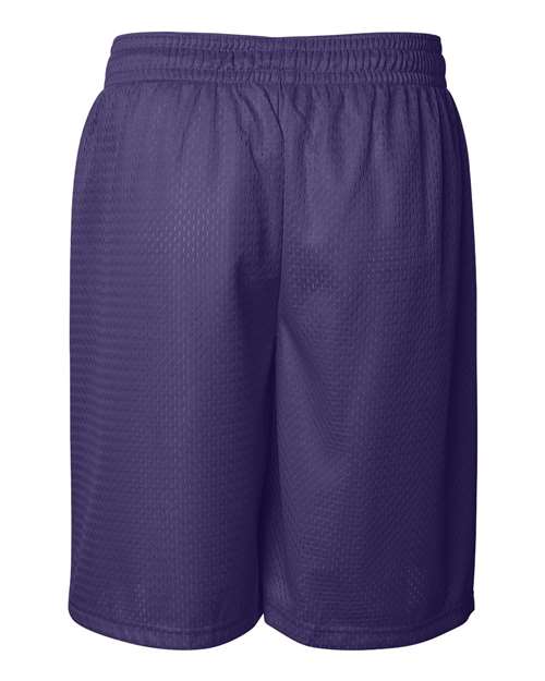 Men's Pro Mesh 9" Shorts - Purple Back