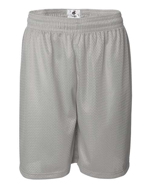 Men's Pro Mesh 9" Shorts - Silver Front