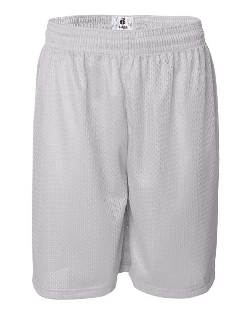 Men's Pro Mesh 9" Shorts - White Front