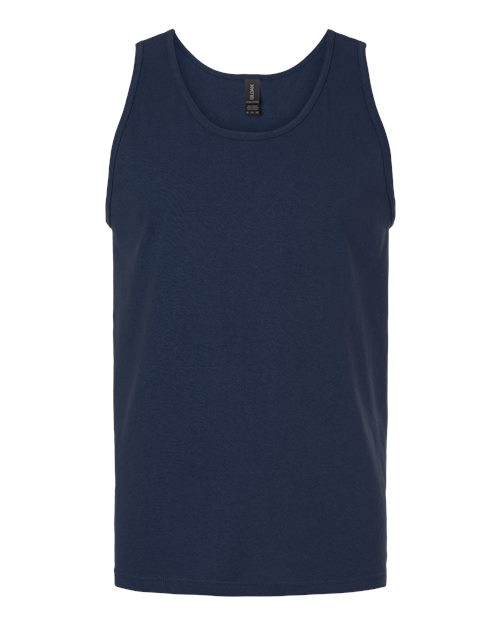 Gildan Unisex Ultra Cotton® Tank Top - Navy Front