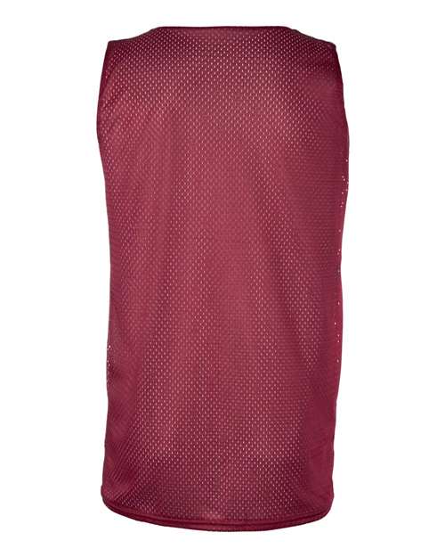 Men's Pro Mesh Reversible Tank Top - Cardinal/ White Back