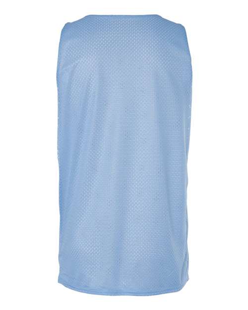Men's Pro Mesh Reversible Tank Top - Columbia Blue/ White Back