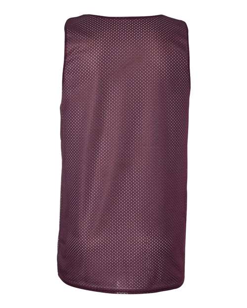 Men's Pro Mesh Reversible Tank Top - Maroon/ White Back