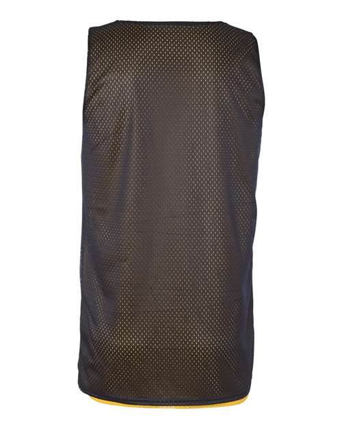 Men's Pro Mesh Reversible Tank Top - Navy/ Gold Back