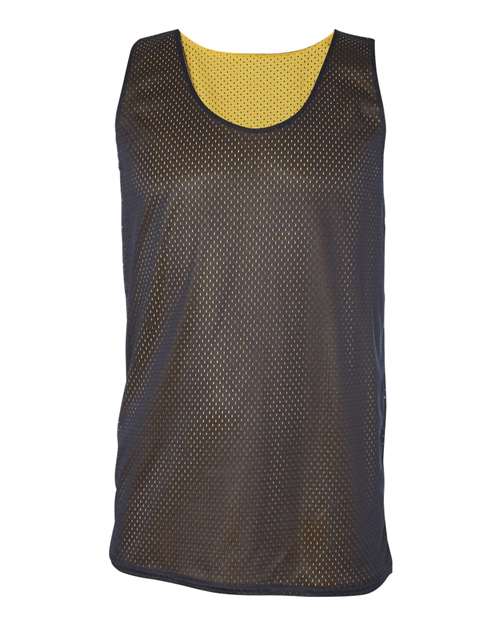 Men's Pro Mesh Reversible Tank Top - Navy/ Gold Front