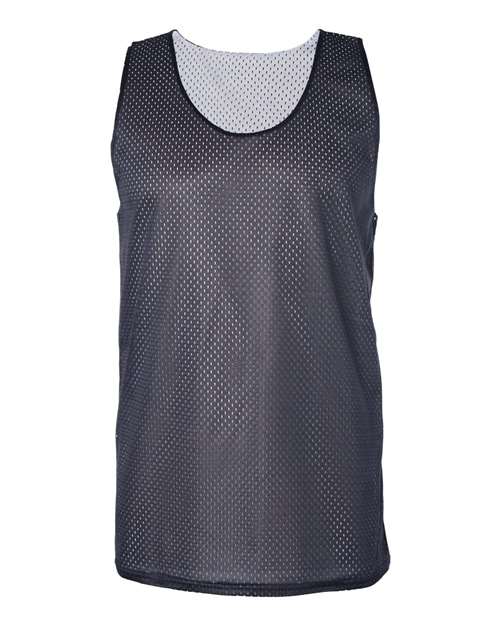 Men's Pro Mesh Reversible Tank Top - Navy/ White Front