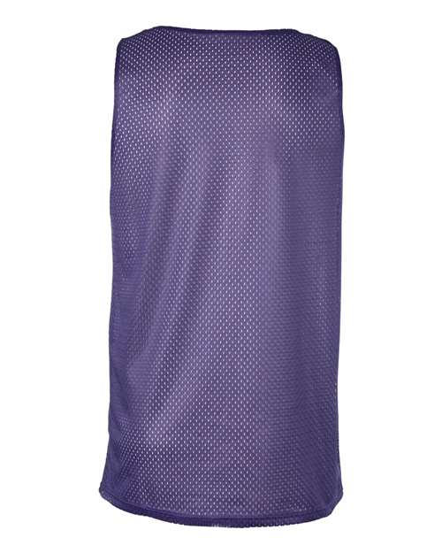 Men's Pro Mesh Reversible Tank Top - Purple/ White Back