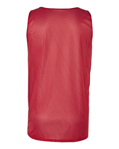 Men's Pro Mesh Reversible Tank Top - Red/ White Back
