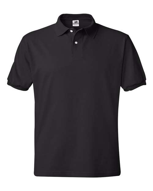 Men's EcoSmart® Jersey Polo - Black Front
