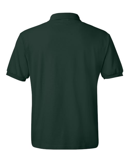 Men's EcoSmart® Jersey Polo - Deep Forest Back