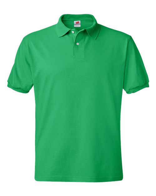 Men's EcoSmart® Jersey Polo - Kelly Front