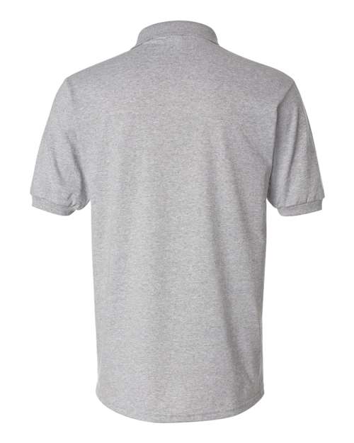 Men's EcoSmart® Jersey Polo - Light Steel Back
