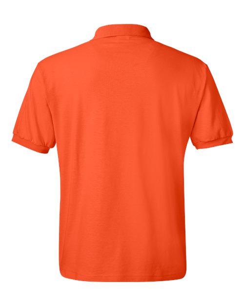 Men's EcoSmart® Jersey Polo - Orange Back