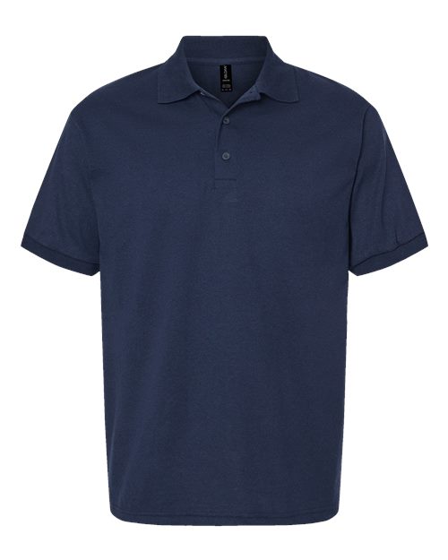 Unisex DryBlend® Jersey Polo - Navy Front