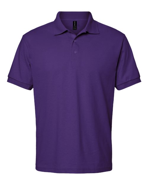 Unisex DryBlend® Jersey Polo - Purple Front