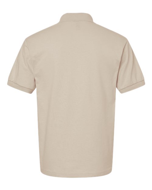 Unisex DryBlend® Jersey Polo - Sand Back