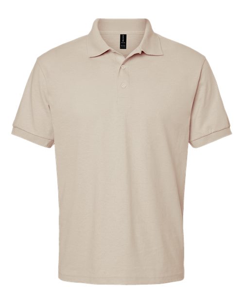 Unisex DryBlend® Jersey Polo - Sand Front
