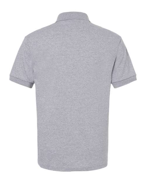 Unisex DryBlend® Jersey Polo - Sport Grey Back
