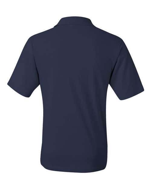 Men's SpotShield® 50/50 Polo with Pocket - J. Navy Back