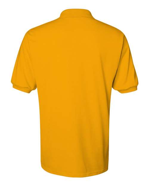 Men's SpotShield® 50/50 Polo - Gold Back