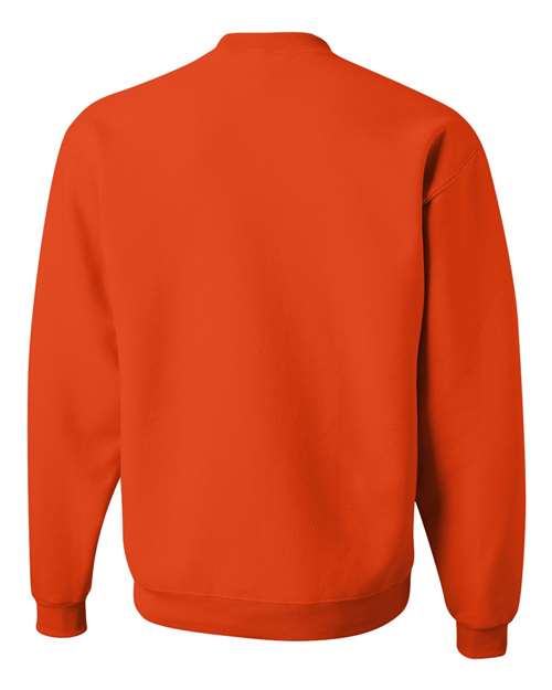 Unisex NuBlend® Crewneck Sweatshirt - Burnt Orange Back