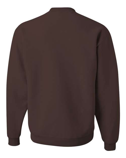 Unisex NuBlend® Crewneck Sweatshirt - Chocolate Back