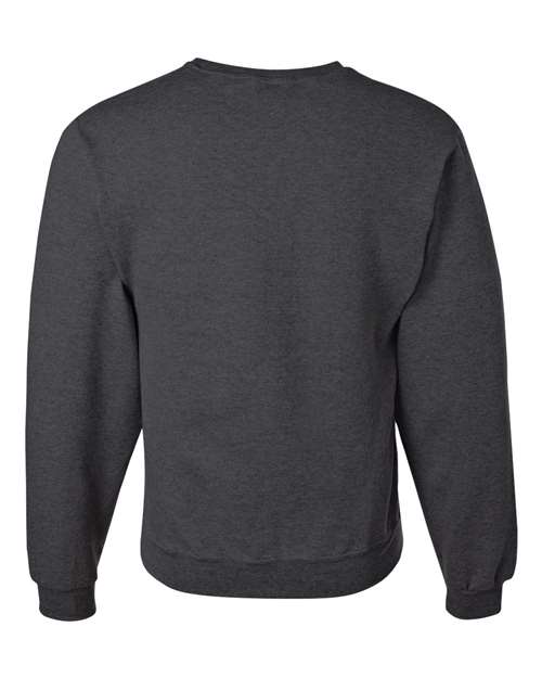 Unisex NuBlend® Crewneck Sweatshirt - Black Heather Back