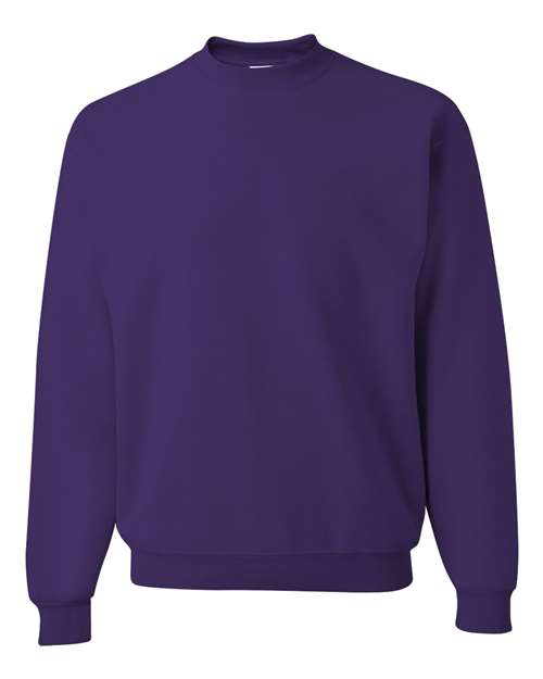 Unisex NuBlend® Crewneck Sweatshirt - Deep Purple Front
