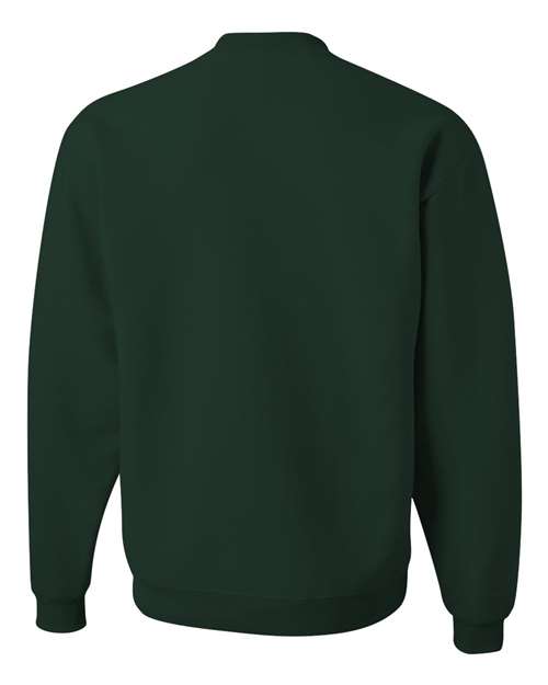 Unisex NuBlend® Crewneck Sweatshirt - Forest Green Back