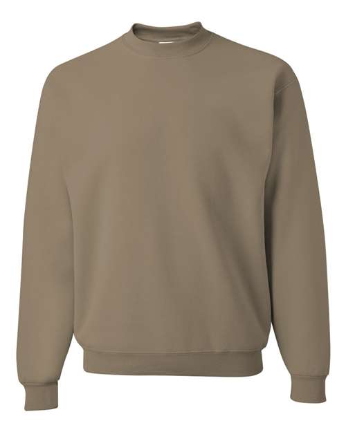 Unisex NuBlend® Crewneck Sweatshirt - Khaki Front
