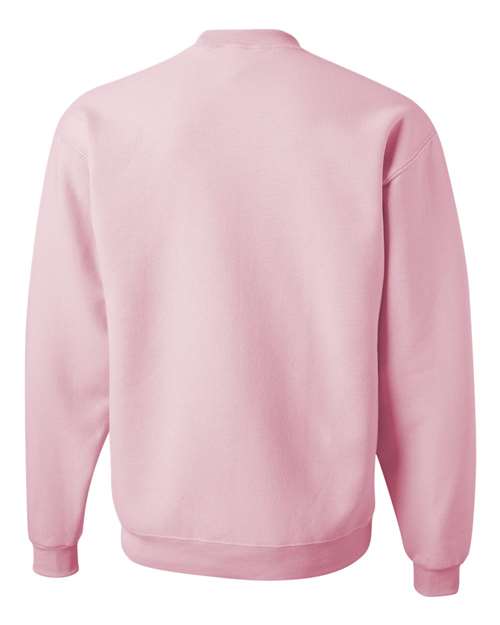 Unisex NuBlend® Crewneck Sweatshirt - Classic Pink Back