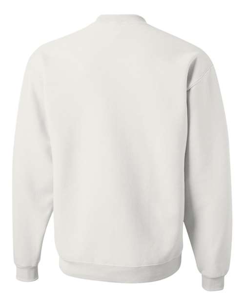 Unisex NuBlend® Crewneck Sweatshirt - White Back